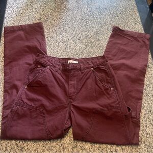 BDG Maroon Cargo Pants